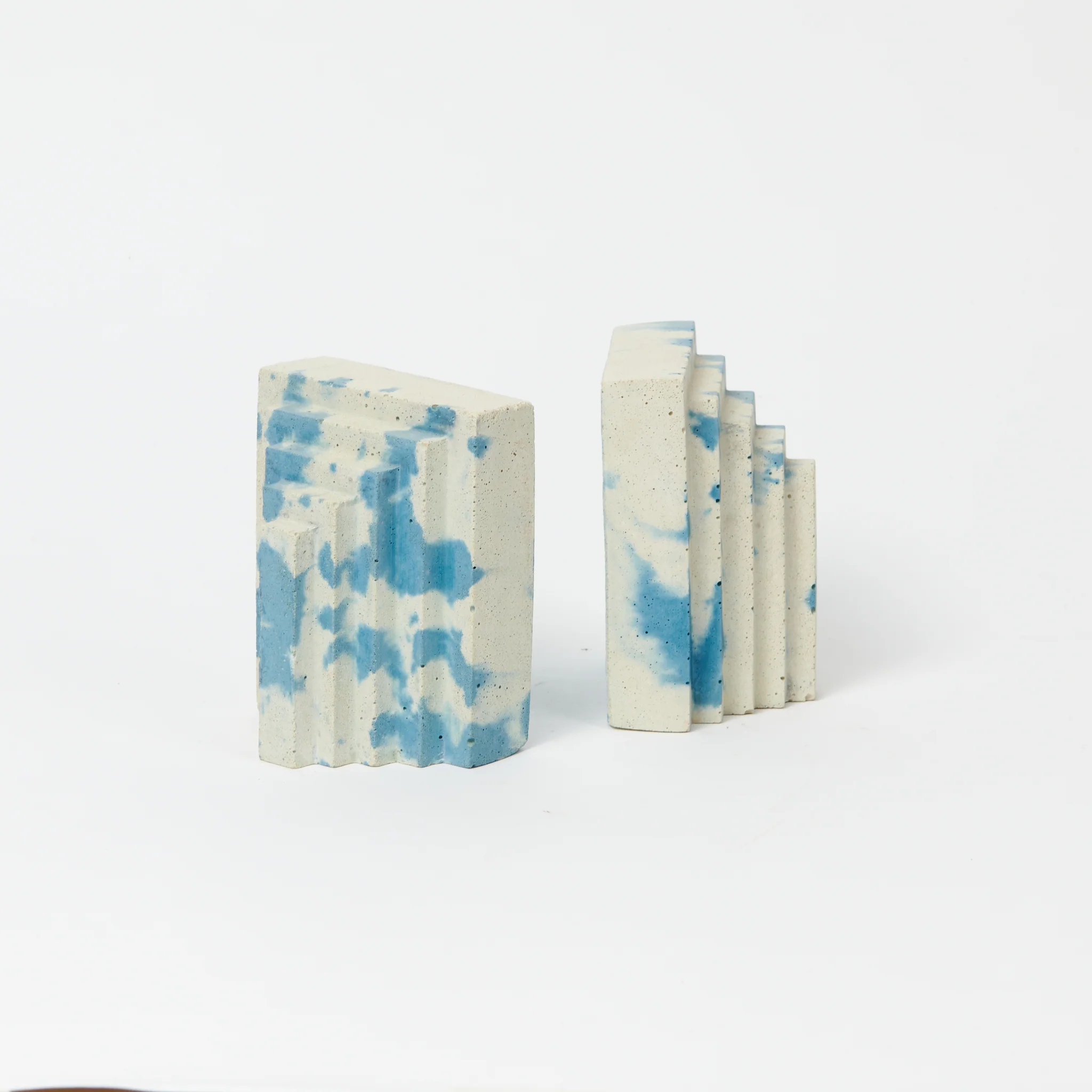 Concrete Bookends - Pair - Image 4