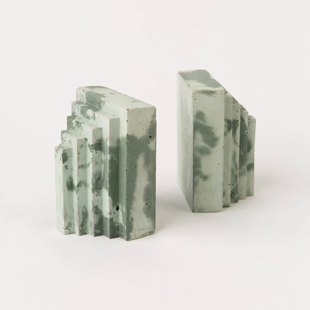 Concrete Bookends - Pair - Image 5
