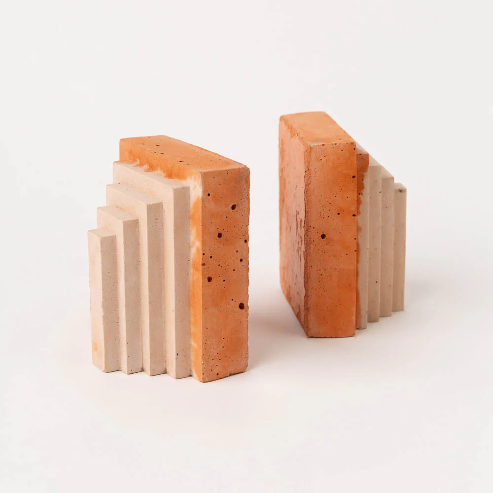 Concrete Bookends - Pair - Image 6