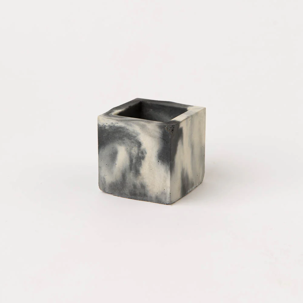Concrete Cube Pot - Small - Image 5