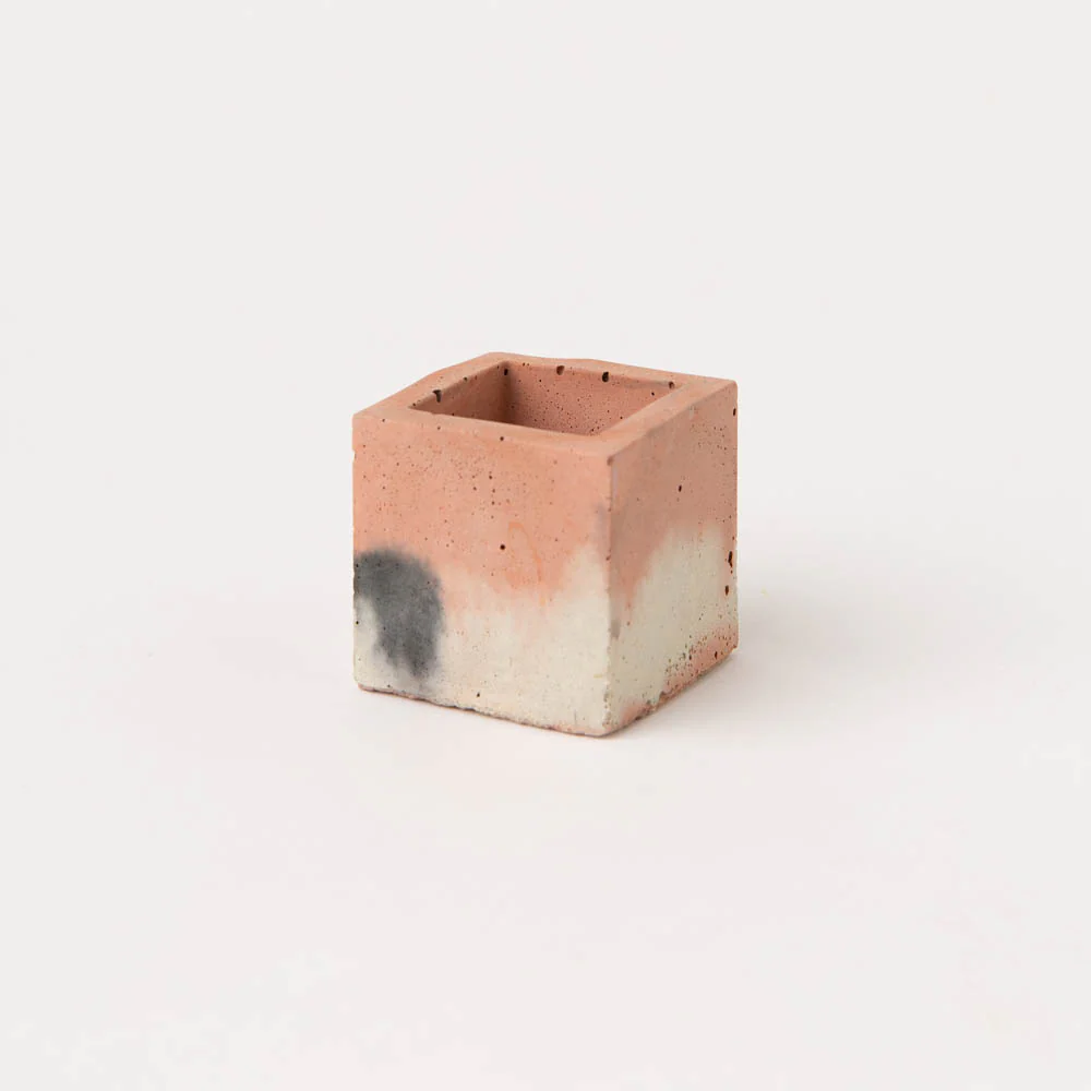 Concrete Cube Pot - Small - Image 6