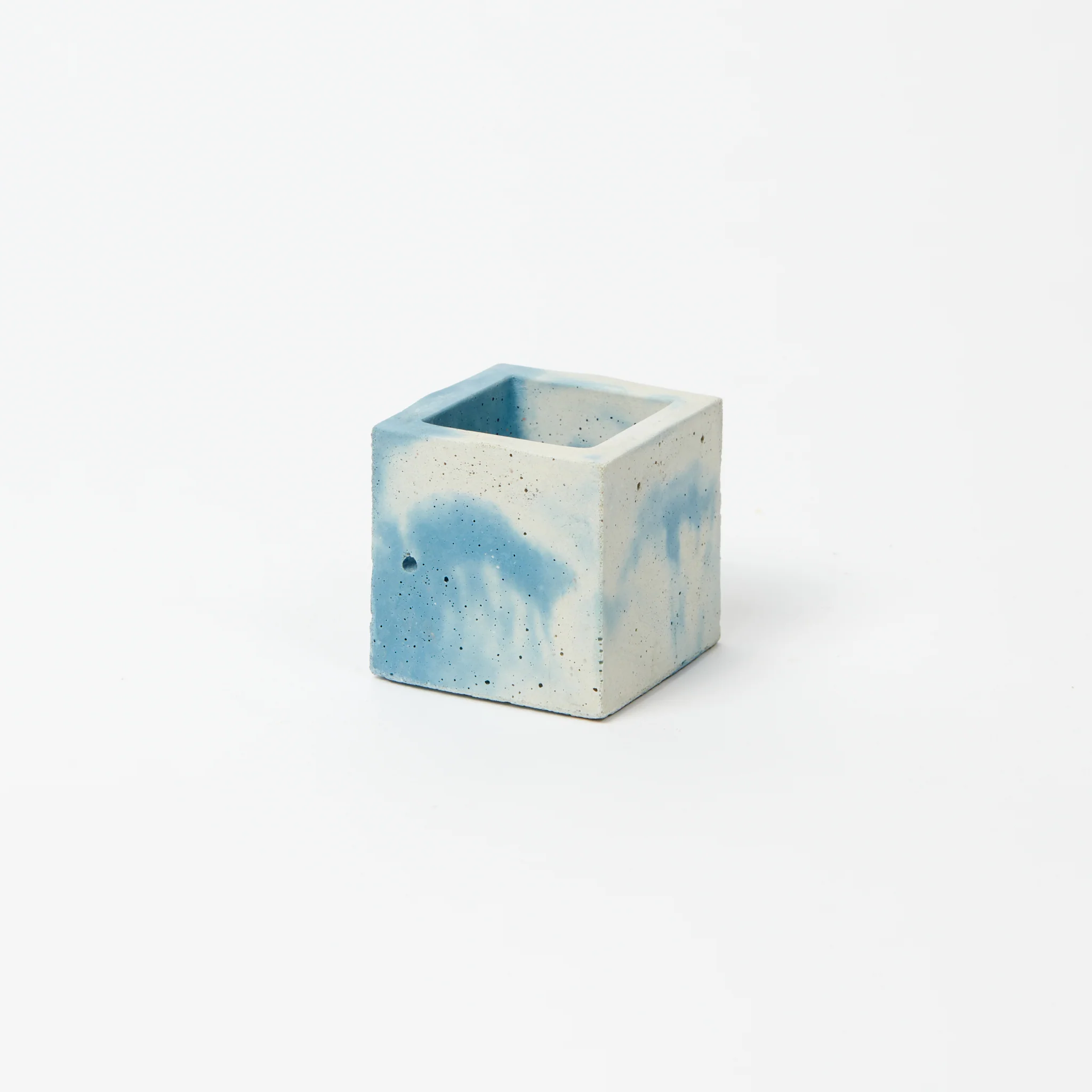 Concrete Cube Pot - Small - Image 8
