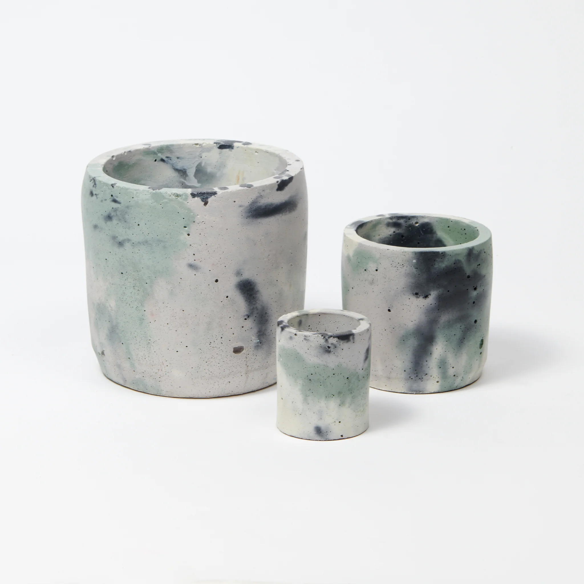 Concrete Pot Set - Small, Medium and Large - Image 15