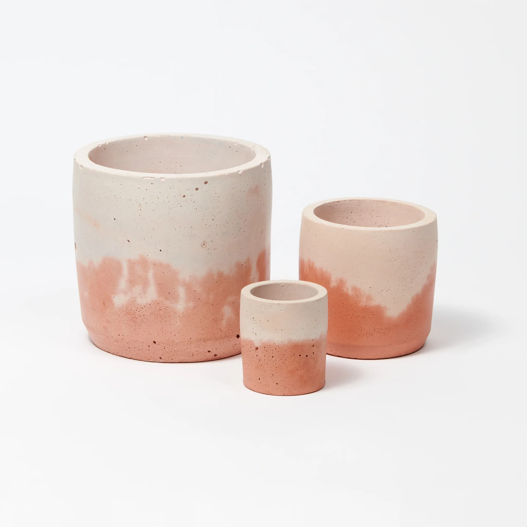 Concrete Pot Set - Small, Medium and Large - Image 4