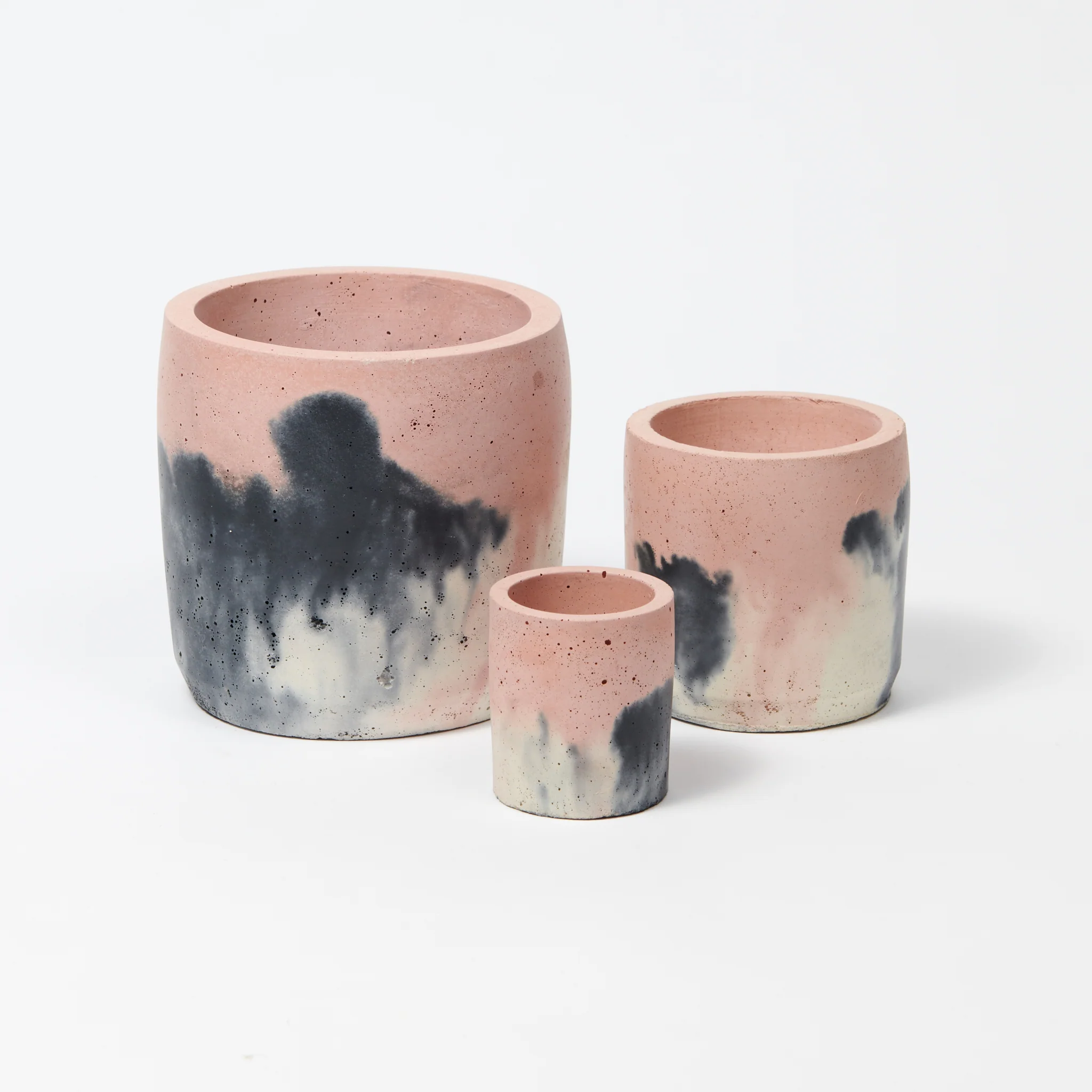 Concrete Pot Set - Small, Medium and Large - Image 9
