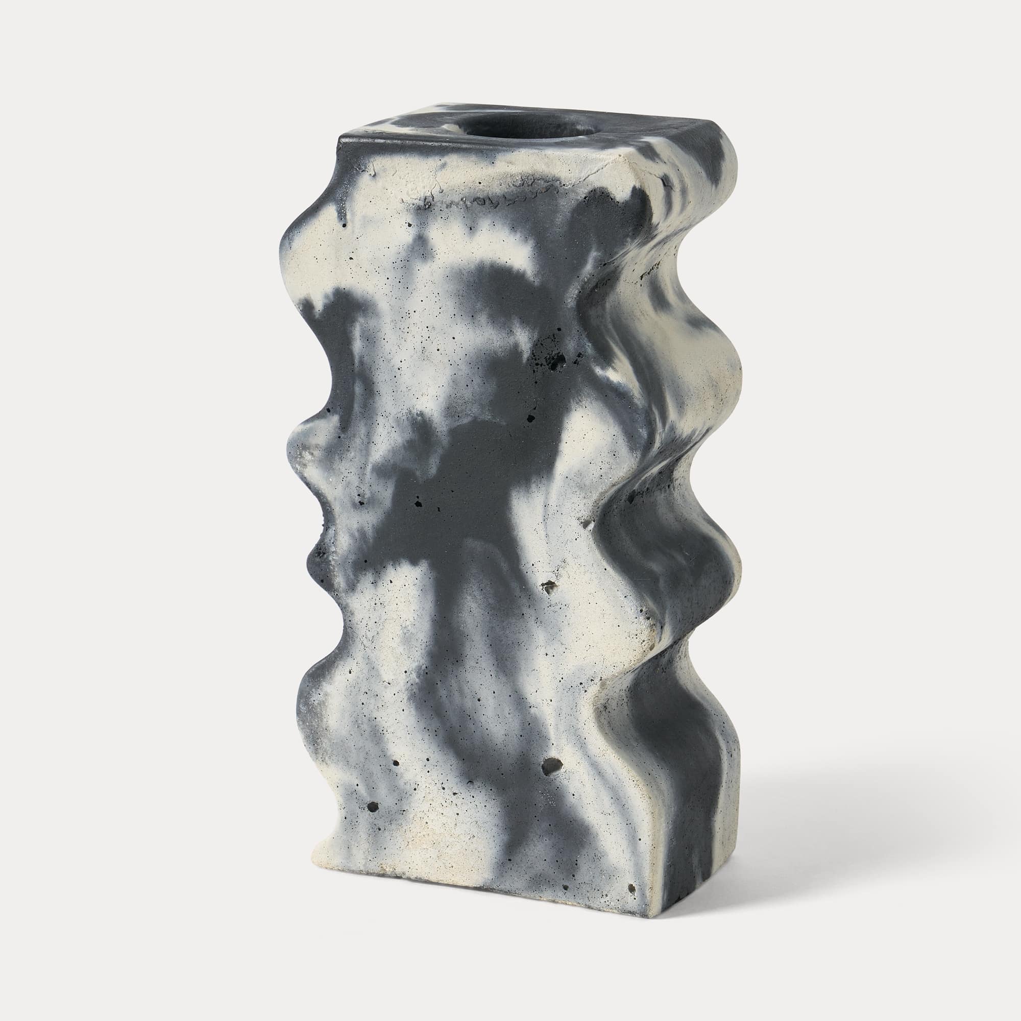 Concrete Wiggle Vase - Image 3
