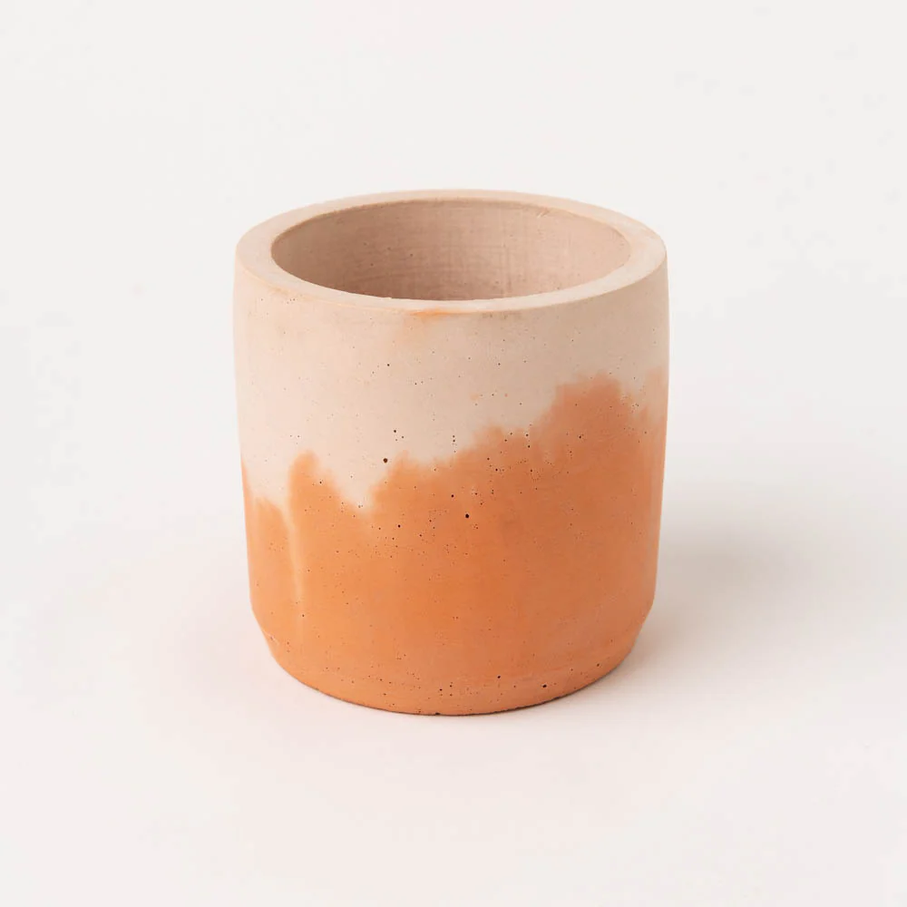 Cylinder Concrete Pot - Medium - Image 3