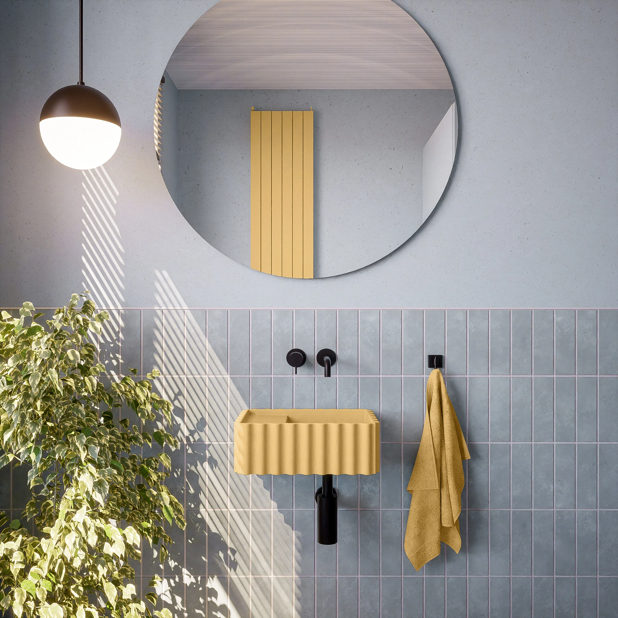 Concrete Sink - The Fluted Rectangle - Image 2