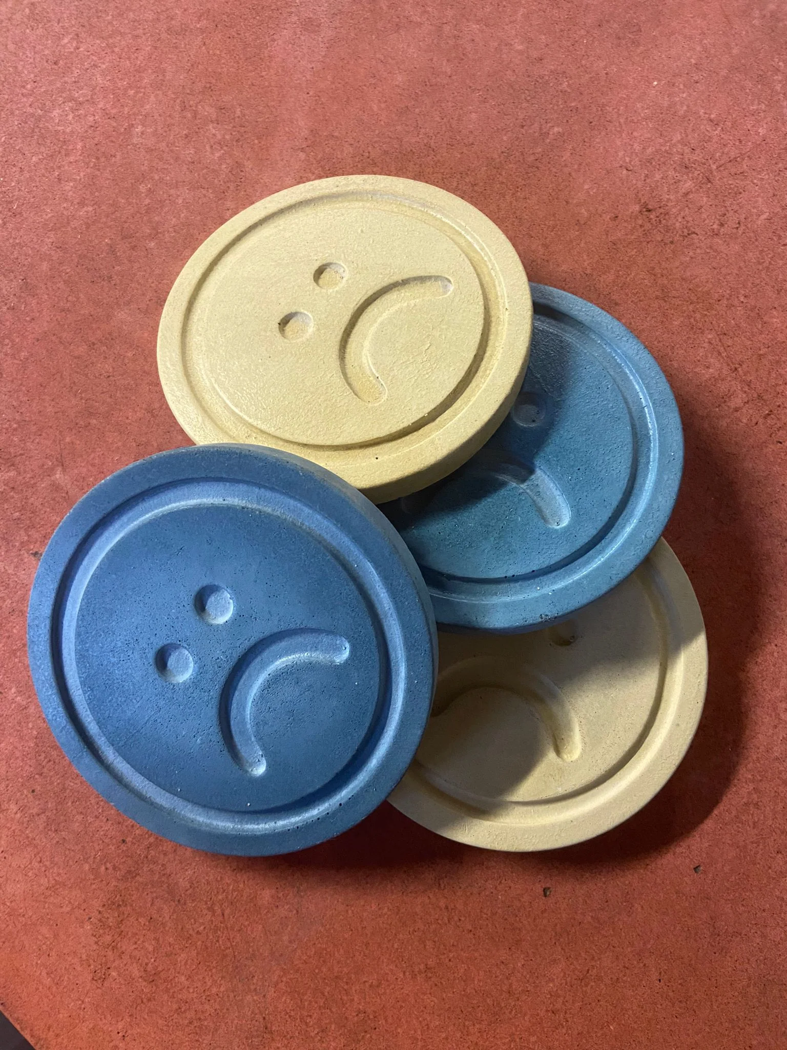 Outlet Lazy Oaf x Smith & Goat Collab - Sad Rainbow Coasters - Image 2