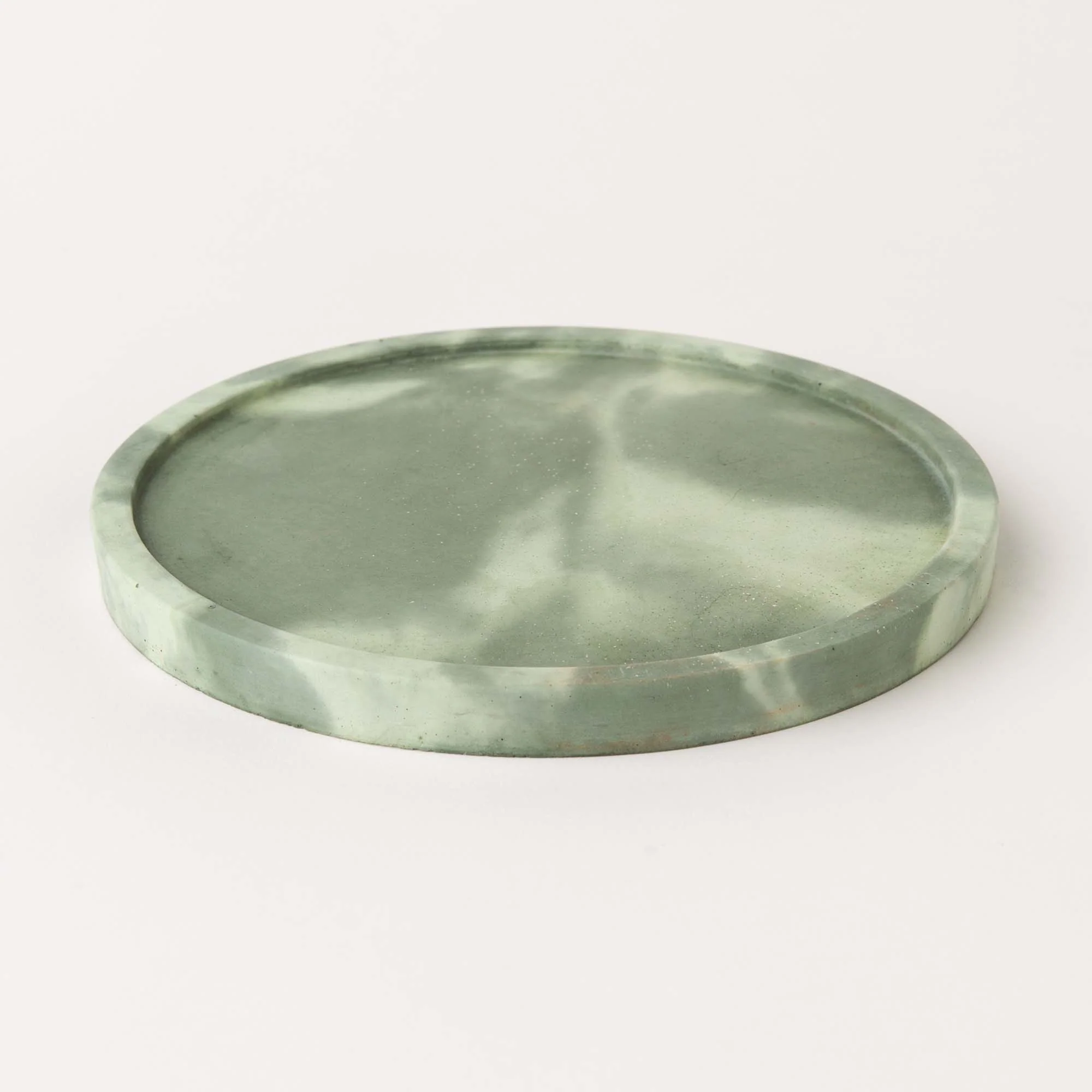 Round Concrete Tray - 18cm - Image 4