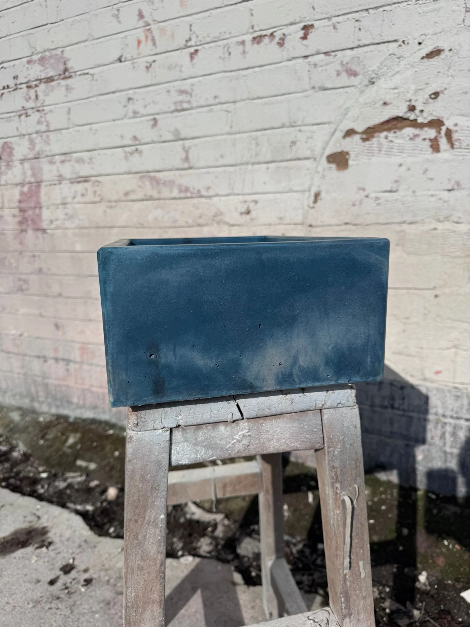 Sample Sale -  Concrete Sink - The Cloakroom Basin - Blue Steele and Pigeon - Image 7