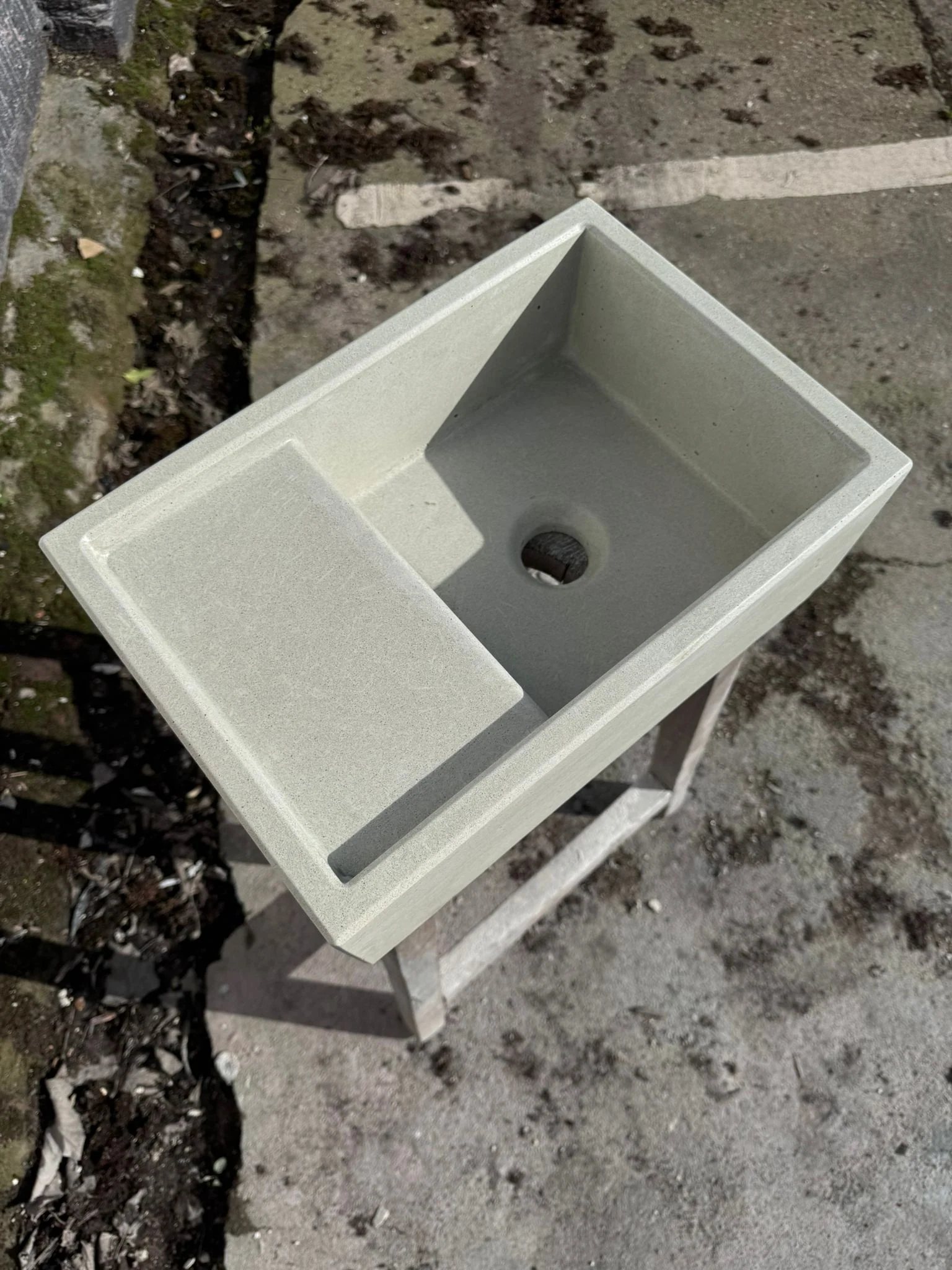 Sample Sale -  Concrete Sink - The Cloakroom Basin - Powder - Image 2