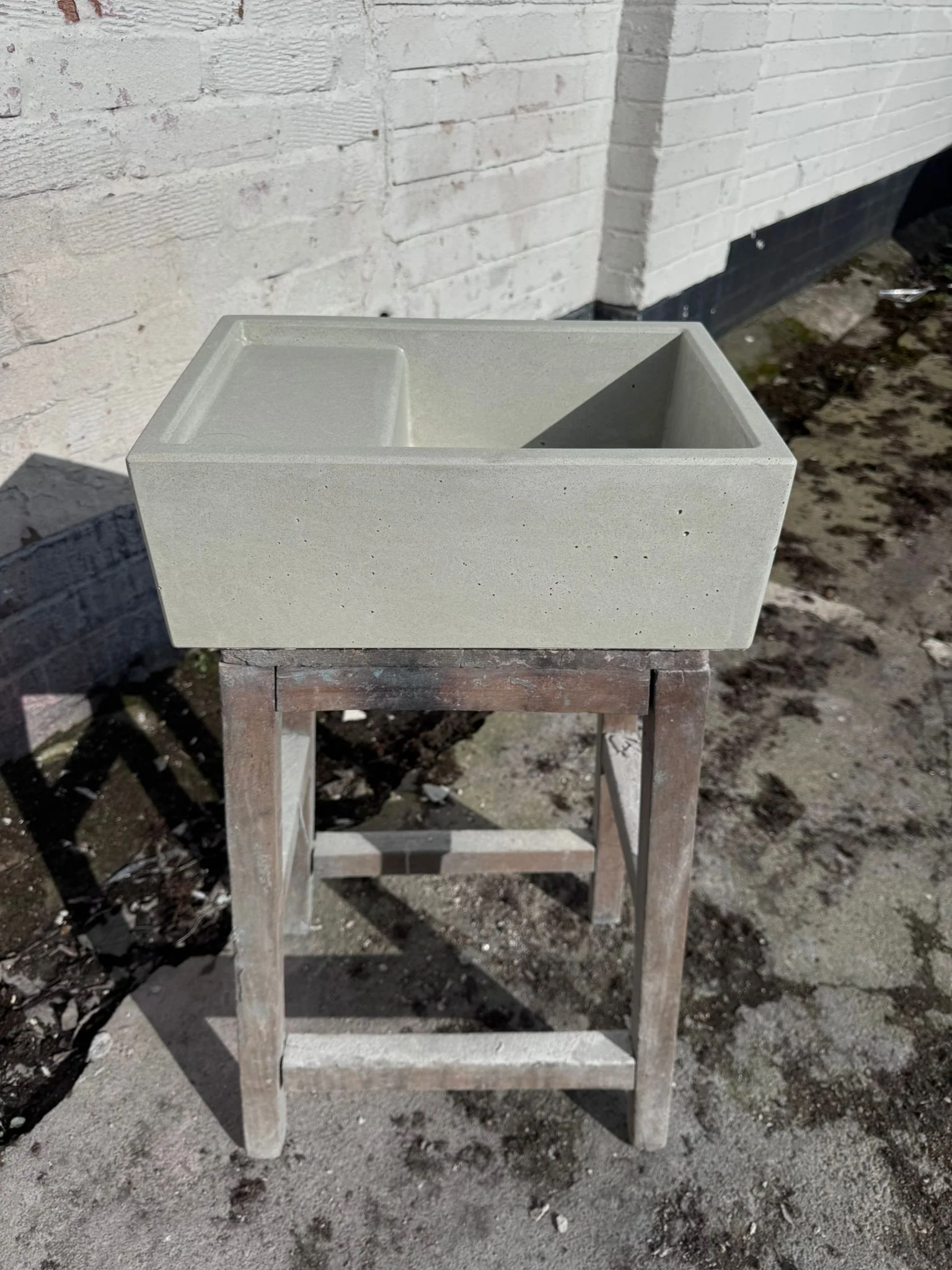 Sample Sale -  Concrete Sink - The Cloakroom Basin - Powder - Image 4