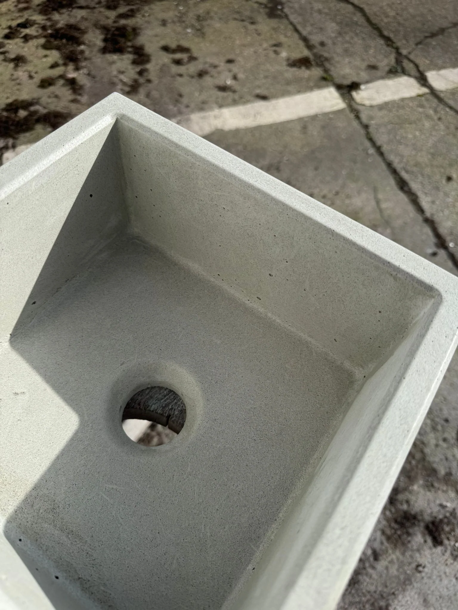 Sample Sale -  Concrete Sink - The Cloakroom Basin - Powder - Image 6