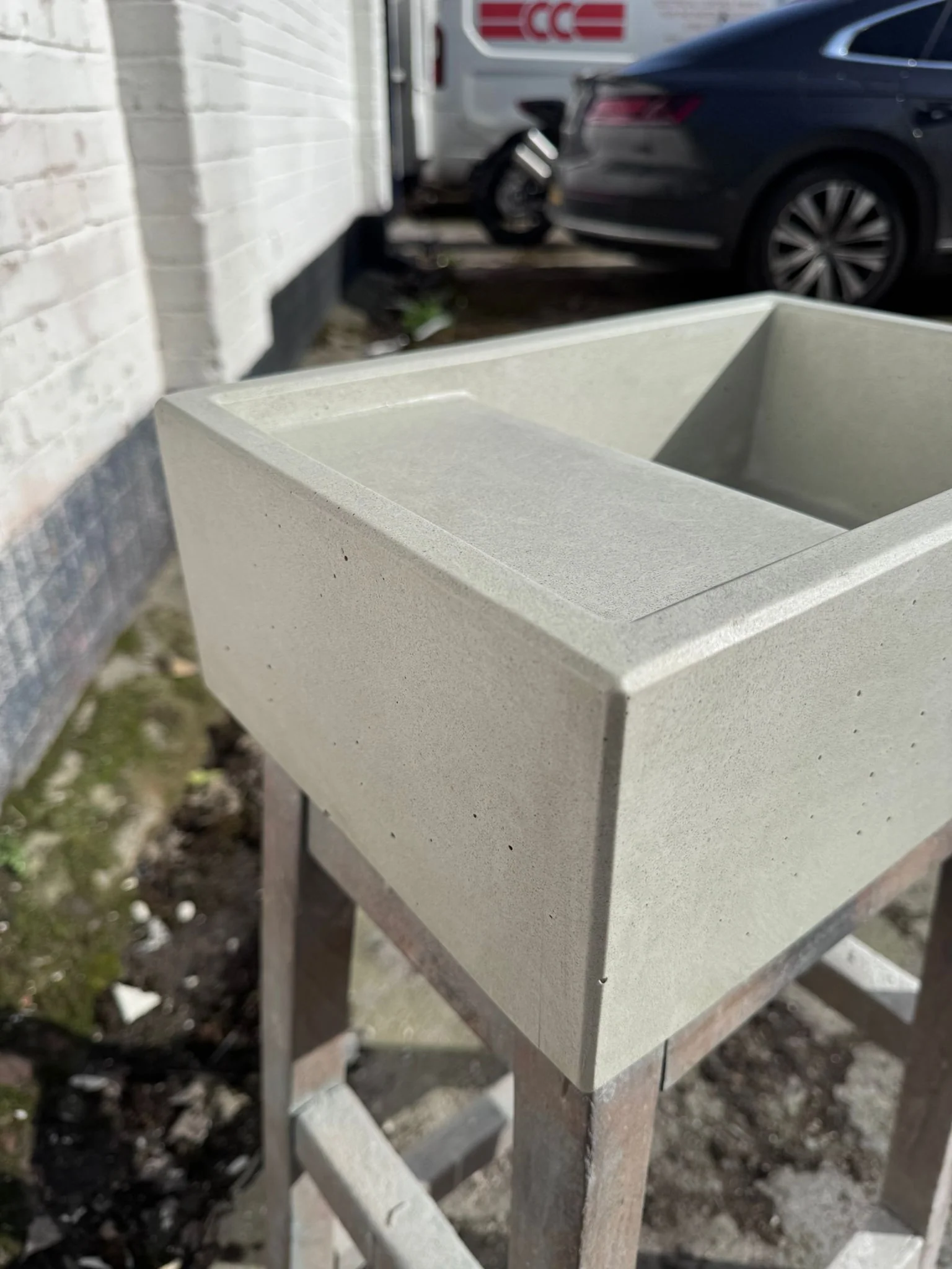Sample Sale -  Concrete Sink - The Cloakroom Basin - Powder - Image 7