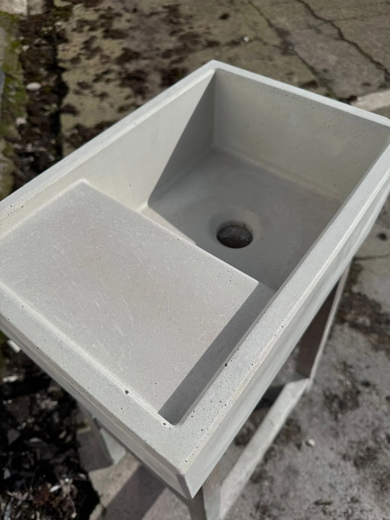 Sample Sale -  Concrete Sink - The Cloakroom Basin - Powder - Image 8