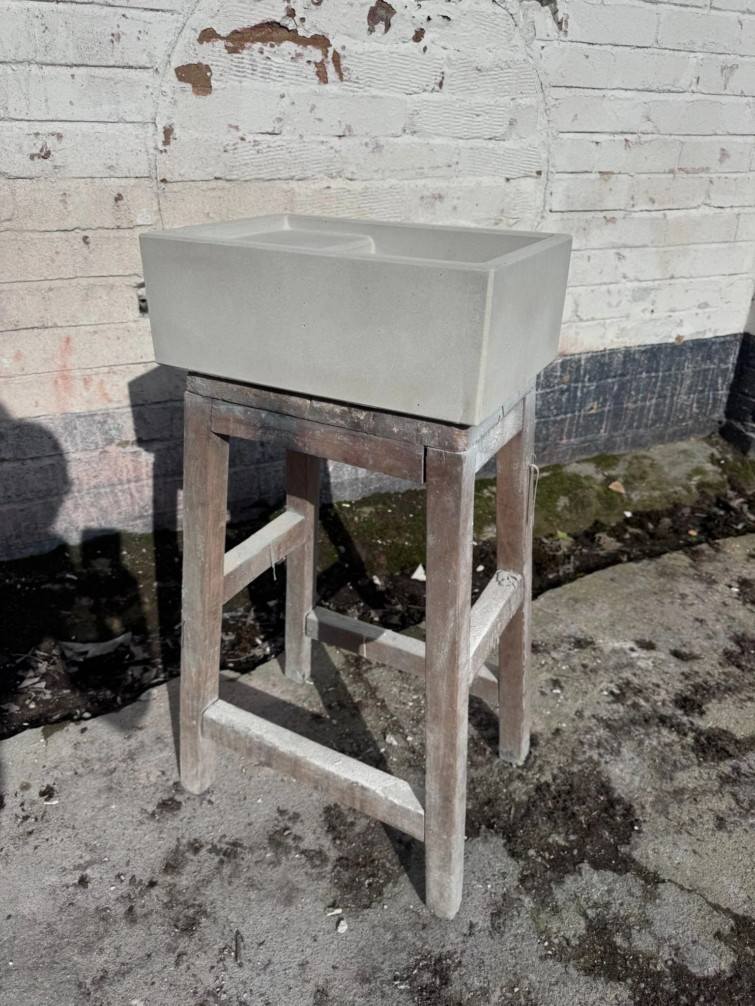 Sample Sale -  Concrete Sink - The Cloakroom Basin - Powder - Image 9