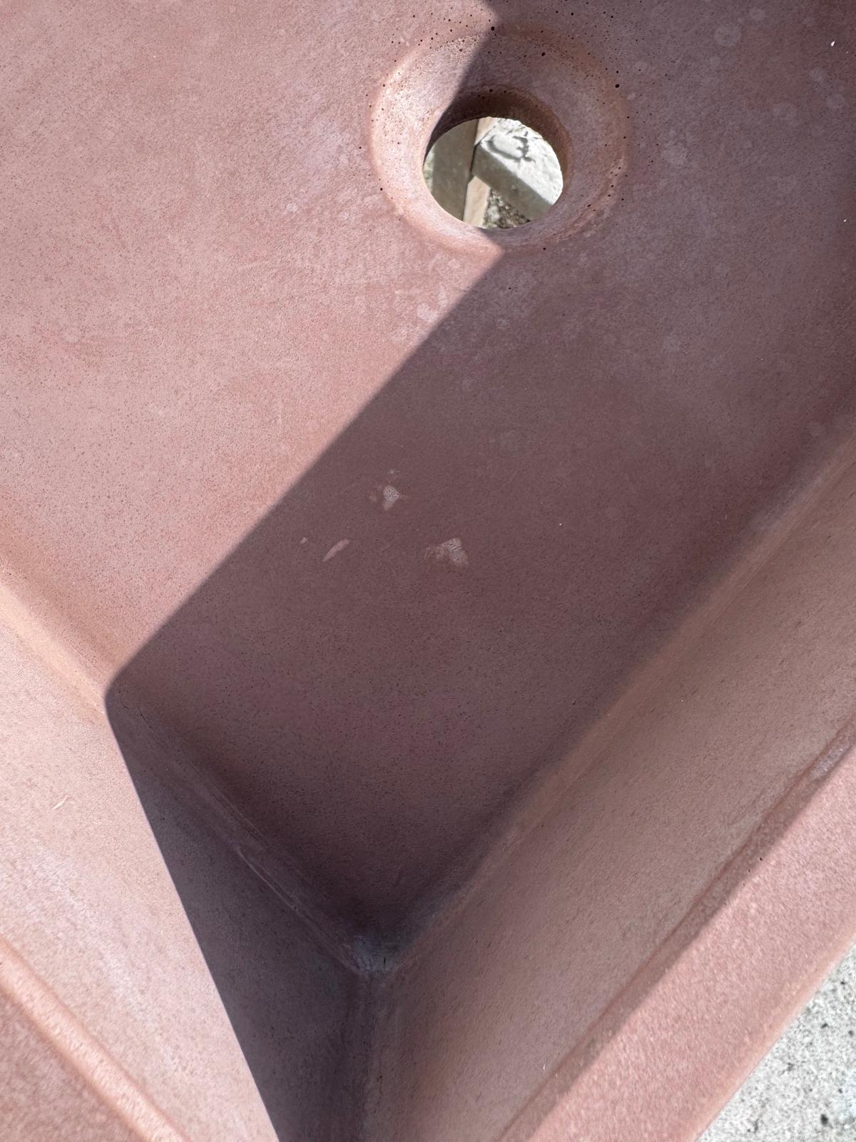 Sample Sale -  Concrete Sink - The Mini Rectangle - Beaver - Image 7