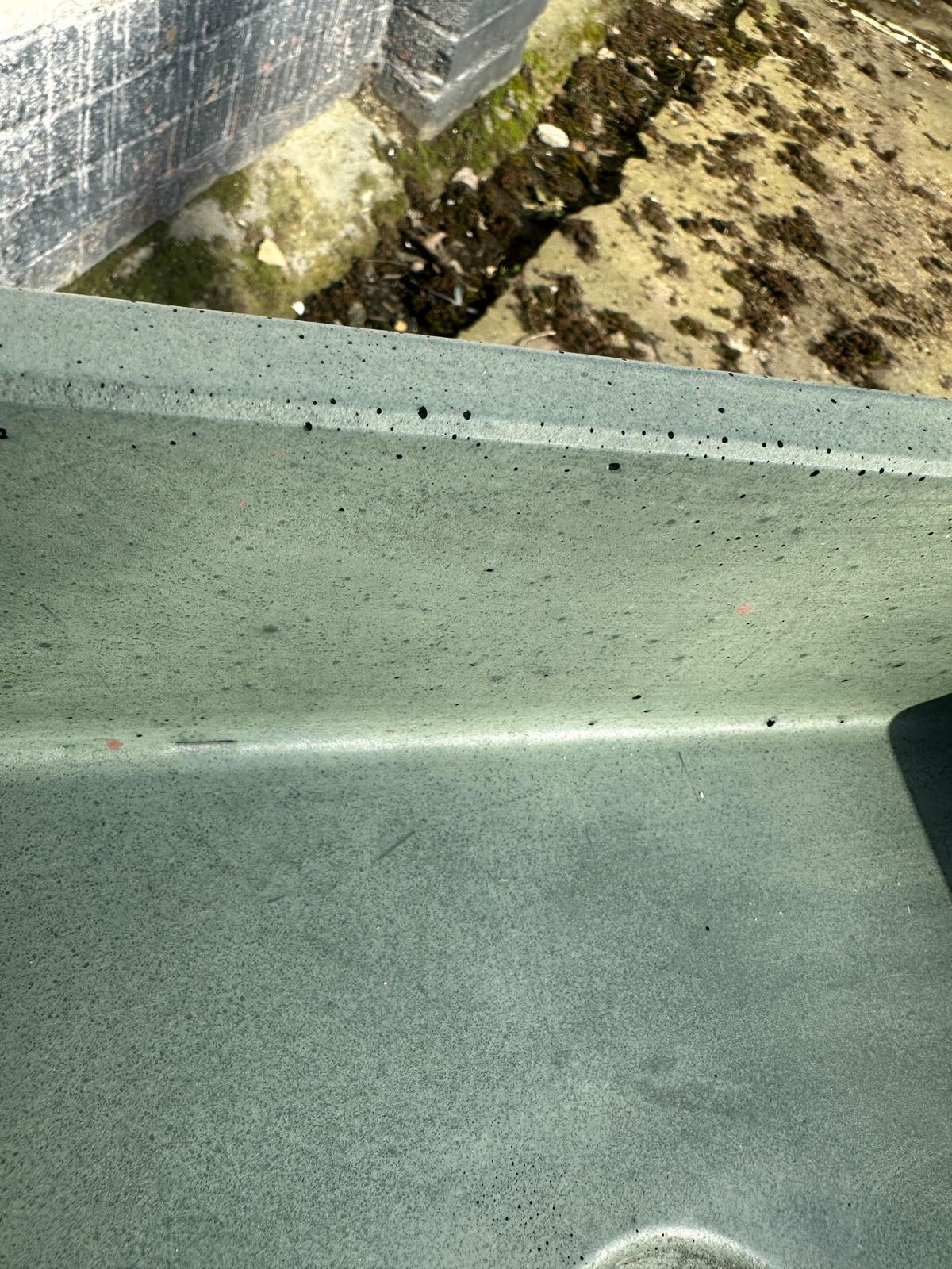 Sample Sale -  Concrete Sink - The Mini Rectangle - Beulah Green - Image 3