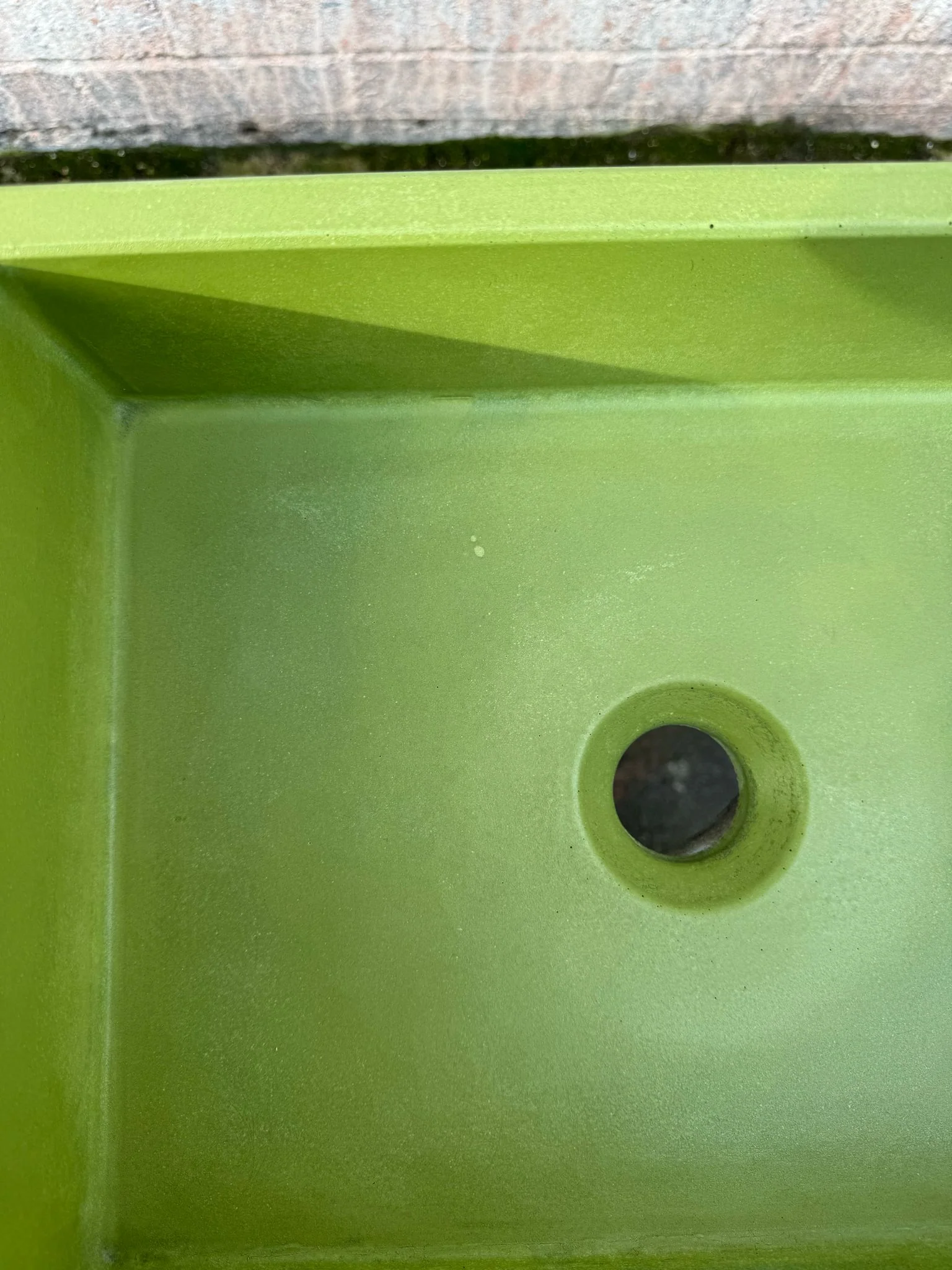 Sample Sale -  Concrete Sink - The Mini Rectangle - Sub Lime - Image 7