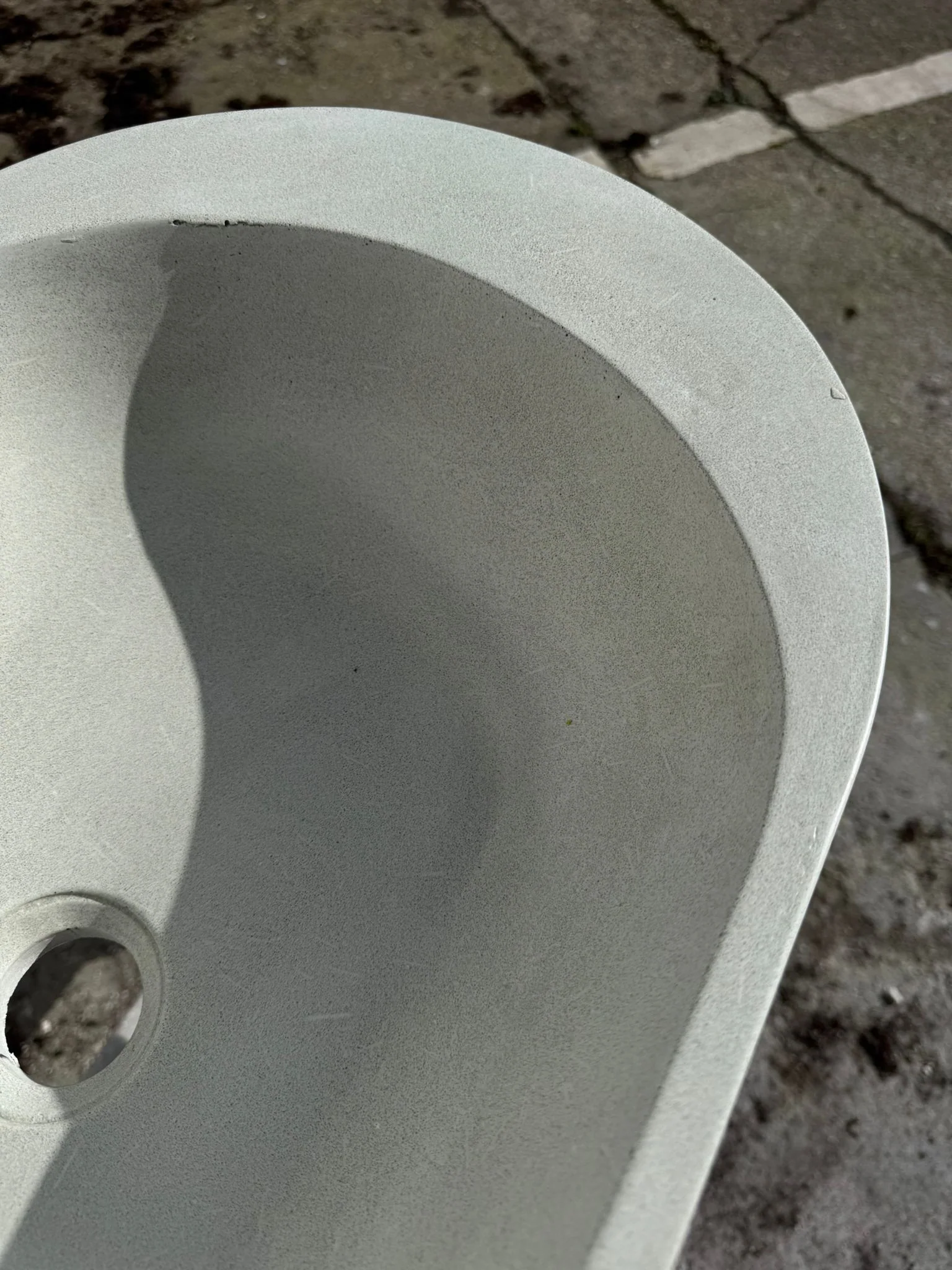 Sample Sale -  Concrete Sink - The Pill - Powder - Image 4