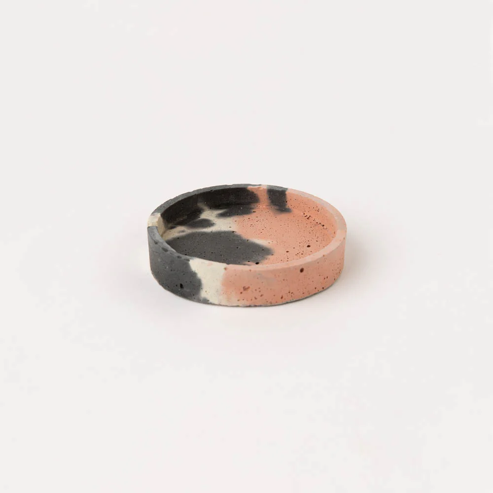 Round Concrete Tray - 9cm - Image 4